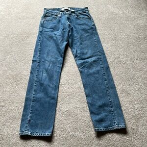 Levi's Blue Straight-Leg 505 Jeans